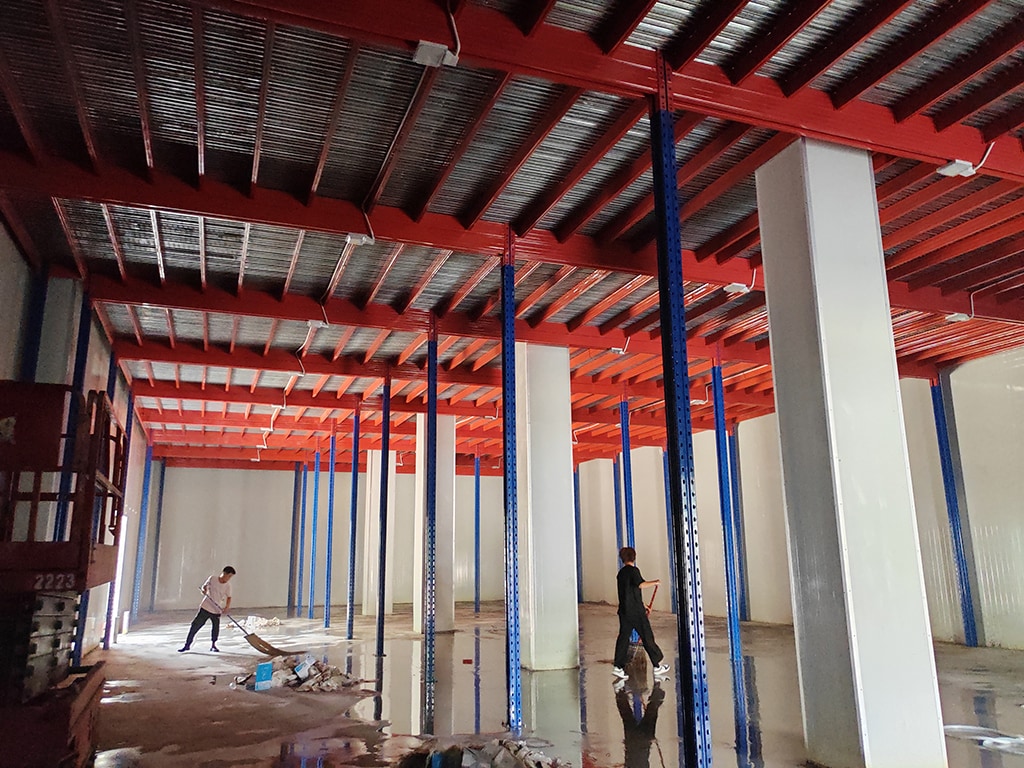 广州番禺-阁楼仓储架安装